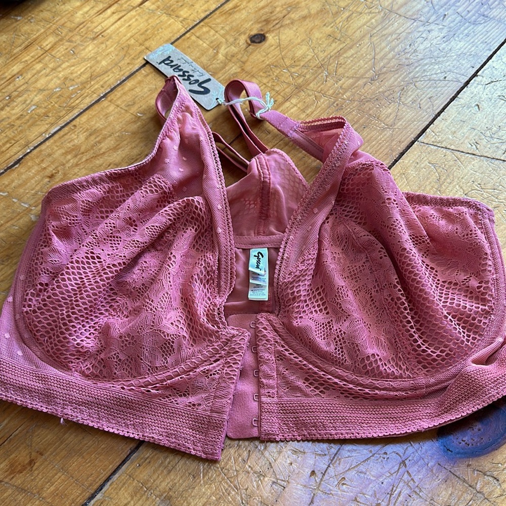 Pink Lace Bralette